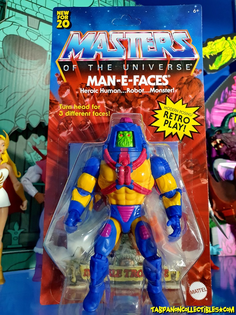 [2021.01] Mattel MOTU Origins Man-E-Faces 5.5-Inch Action Figure