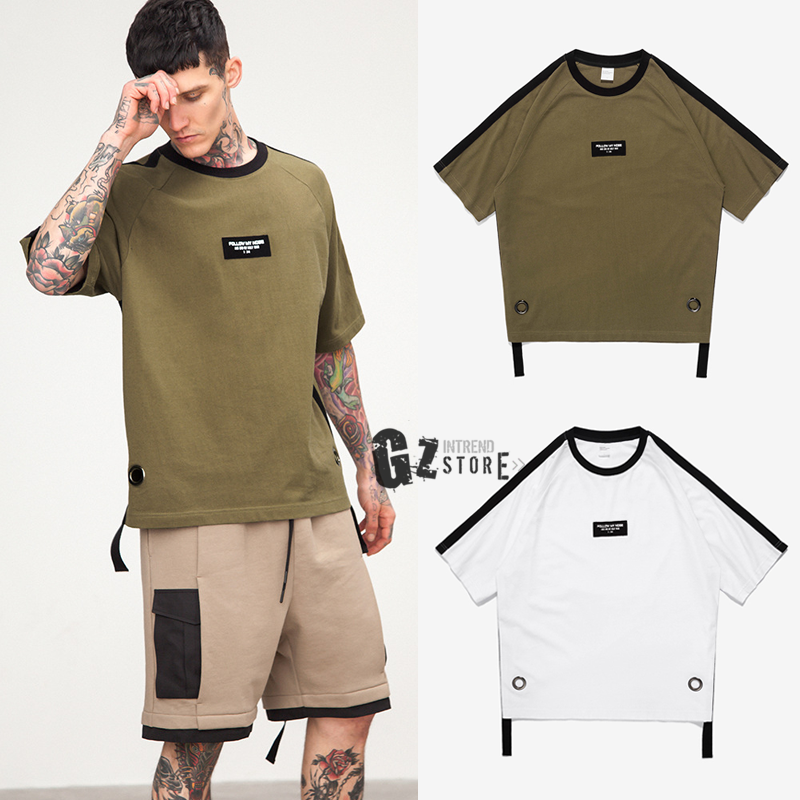 เสื้อ Oversize แต่งห่วง แต่งสายข้าง