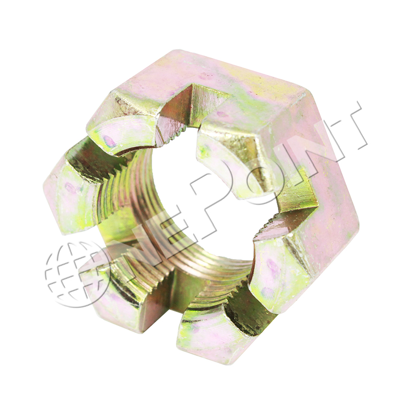 NT11400 CASTLE NUT, KNUCKLE REAR AXLE