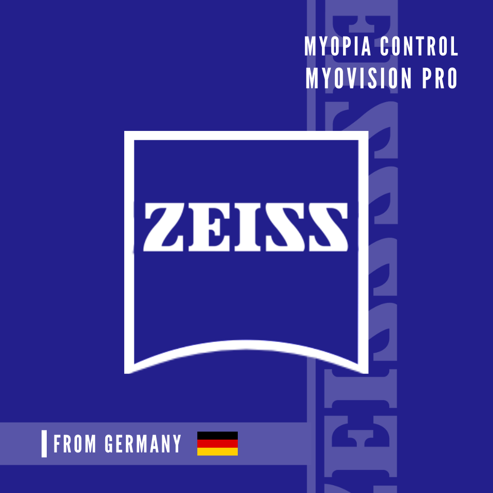 ZEISS MYOVISION PRO (Standard / Asiana) เลนส์ไซส์ชะลอสายตาสั้นในเด็ก ออกแบบพิเศษเพื่อควบคุมสายตาสั้น สำหรับเด็กในช่วงอายุ 6-12 ปี