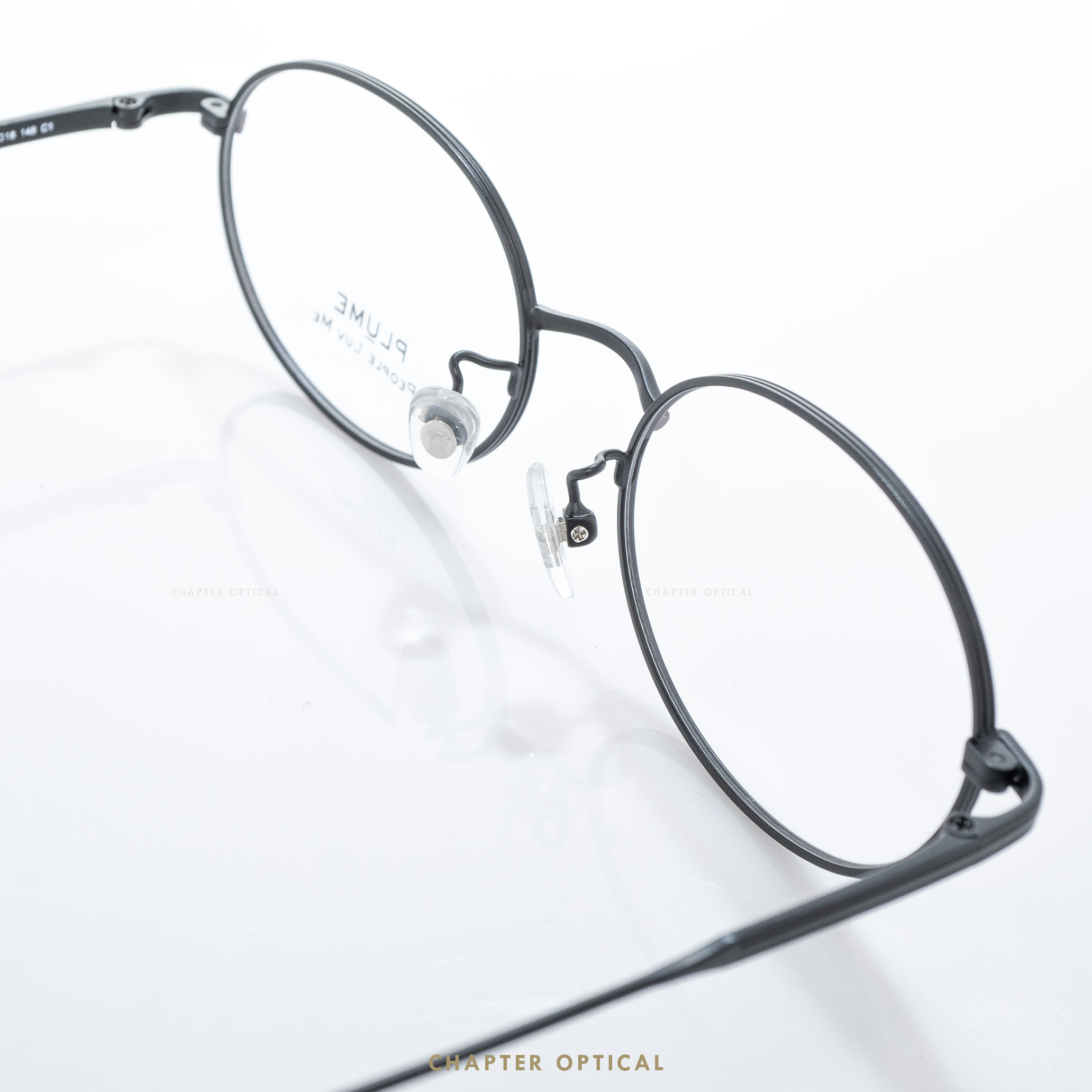 กรอบแว่นตาแบรนด์ PLUME รุ่น P-2980-C1 แบรนด์เกาหลีใต้แท้ สินค้านำเข้า