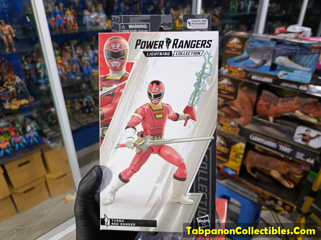 [2023.10] Hasbro Power Rangers Lightning Collection Turbo Red Ranger 6-inch Action Figure