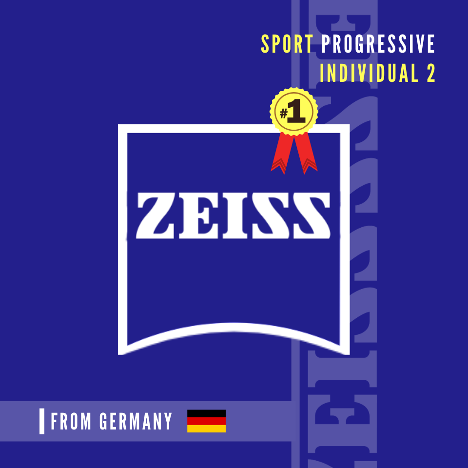 ZEISS PROGRESSIVE INDIVIDUAL Sport Tint / Polarized เลนส์โปรเกรสซีฟไซส์ เฉพาะบุคคล เหมาะสำหรับแว่นกันแดด ตอบโจทย์ทุกความต้องการ