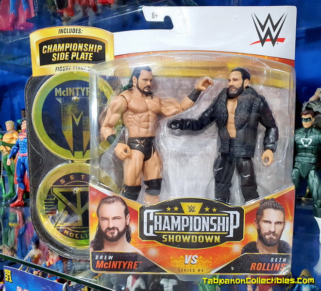 [2021.06] WWE Championship Showdown Series 4 Seth Rollins vs Drew McIntyre 7-Inch Figure 2-Pack
