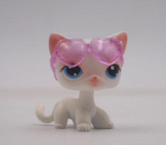 แว่นตา กรอบหัวใจ สีม่วง