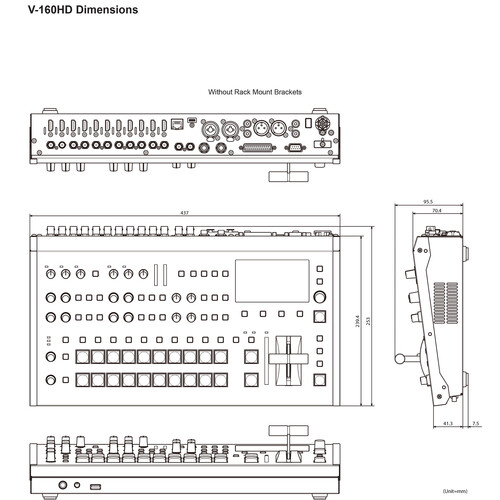 Roland V-160HD SDI/HDMI Streaming Video Switcher