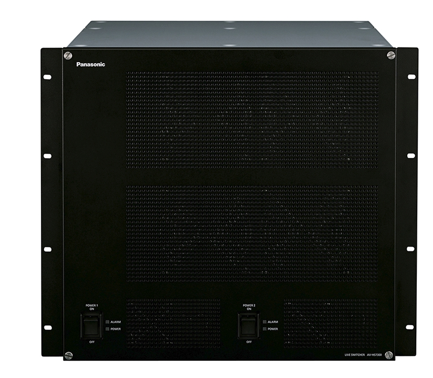 Switcher Panasonic รุ่น AV-HS7300 4K compatible Live Switcher