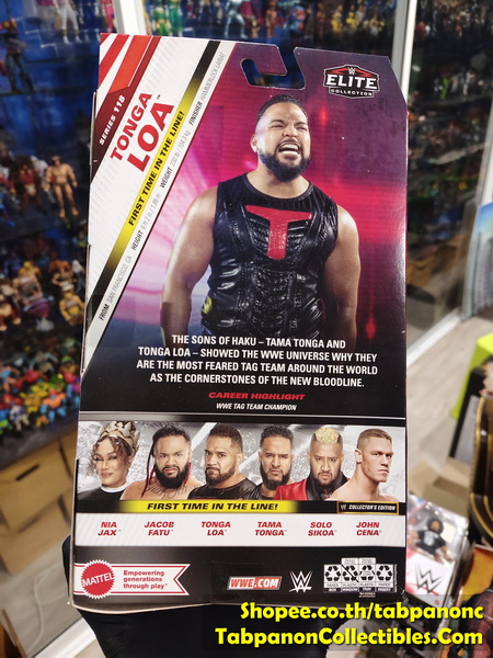[2025.06] WWE Elite 118 Tonga Loa Action Figure