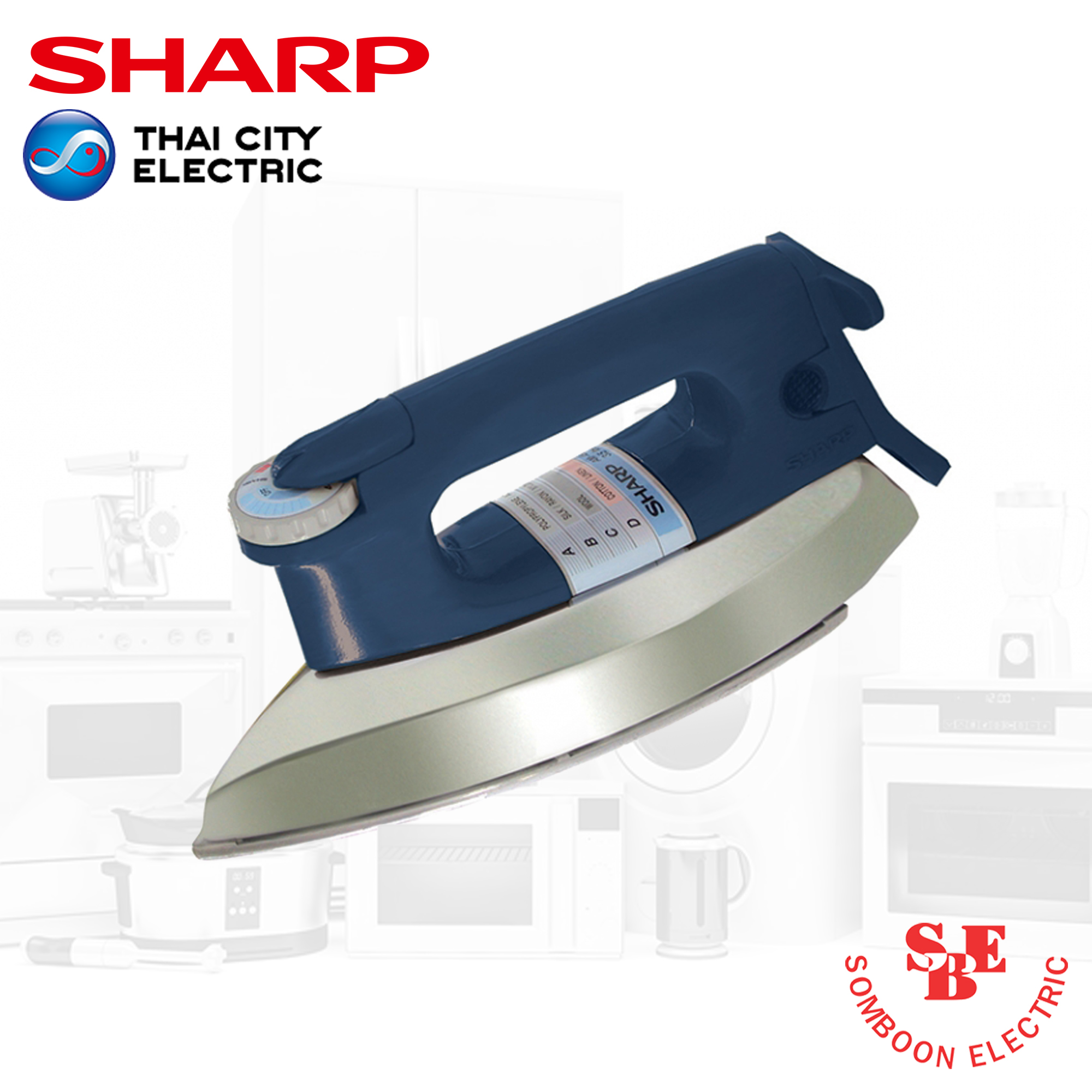 เตารีด Sharp 3.5 ปอนด์ รุ่น AM-P455