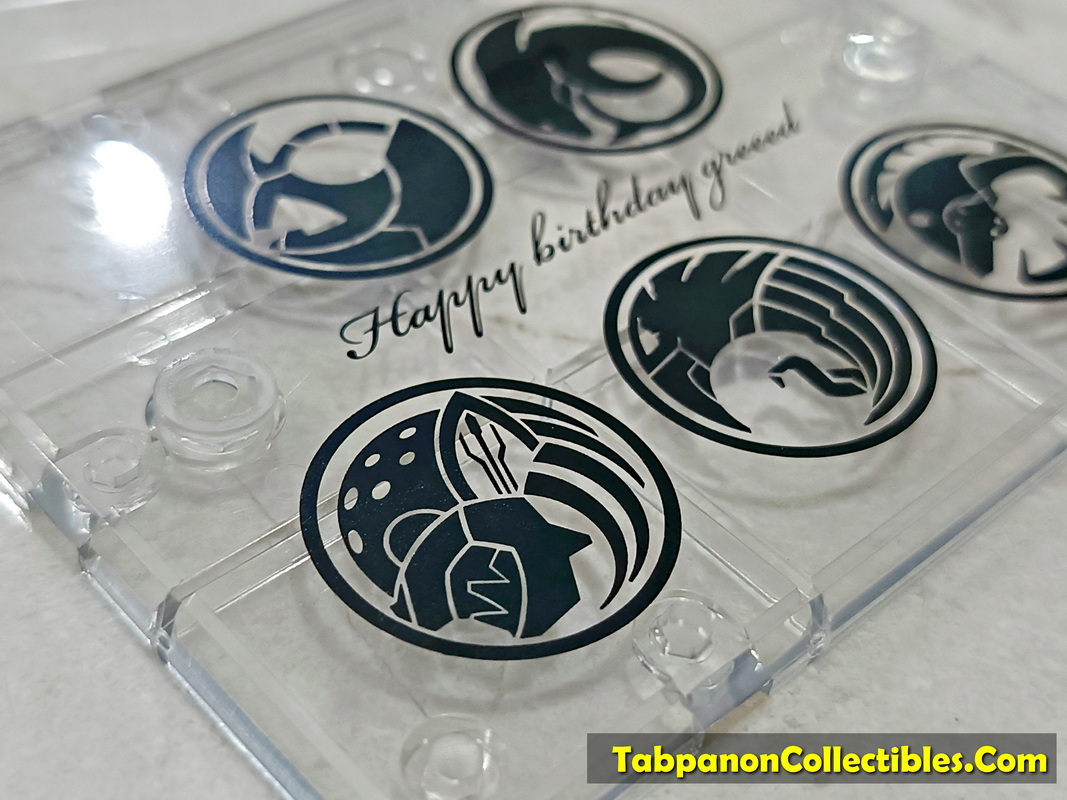 [2010.07] Bandai S.H.Figuarts Kamen Rider OOO Ankh Hand x 2 Base (Greed Logo) - USED