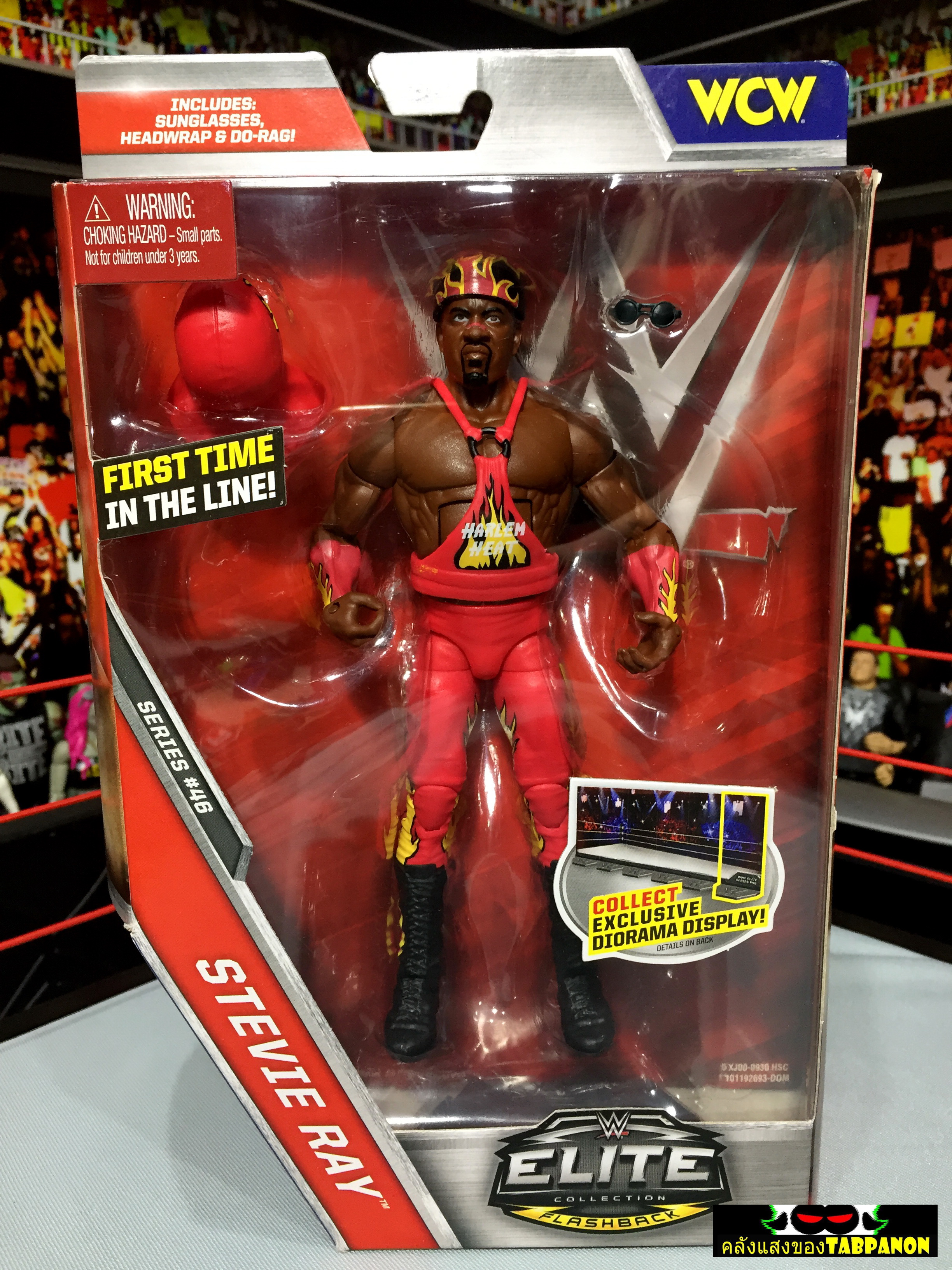 [2016.10] WWE Elite 46 Stevie Ray (Harlem Heat) 7-Inch Figure