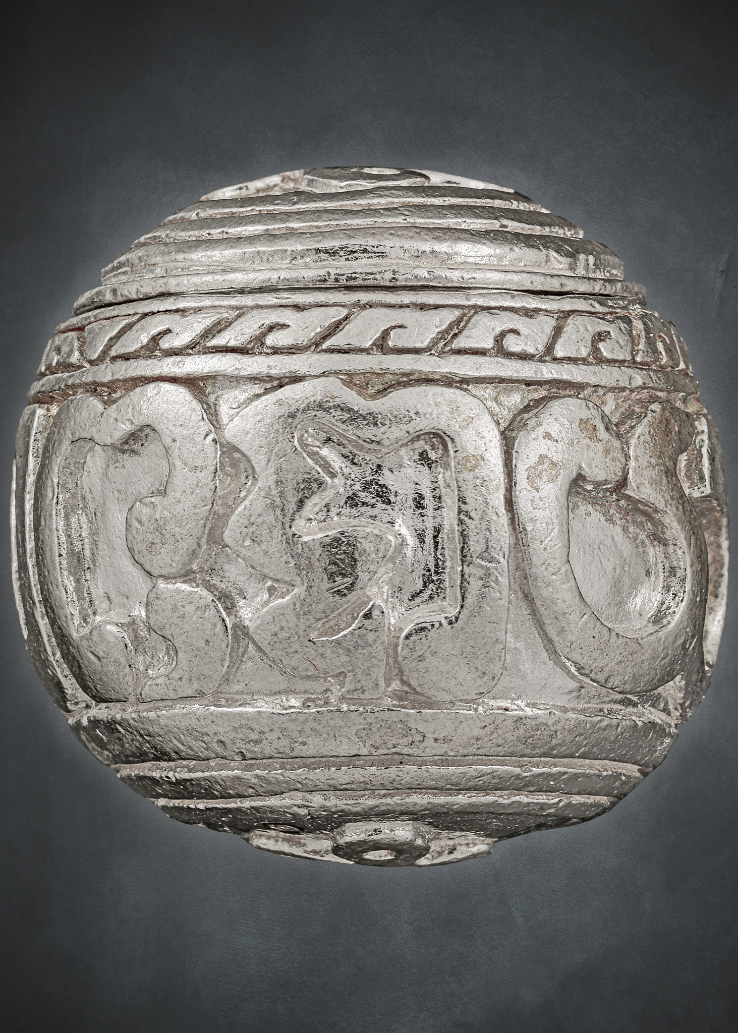 กระสุนคตกริ่ง นอโมเส้นบันตระ เนื้อเงิน หลวงพ่อจักร จารุวณฺโณ ลูกศิษย์ตาเบ๊าะ