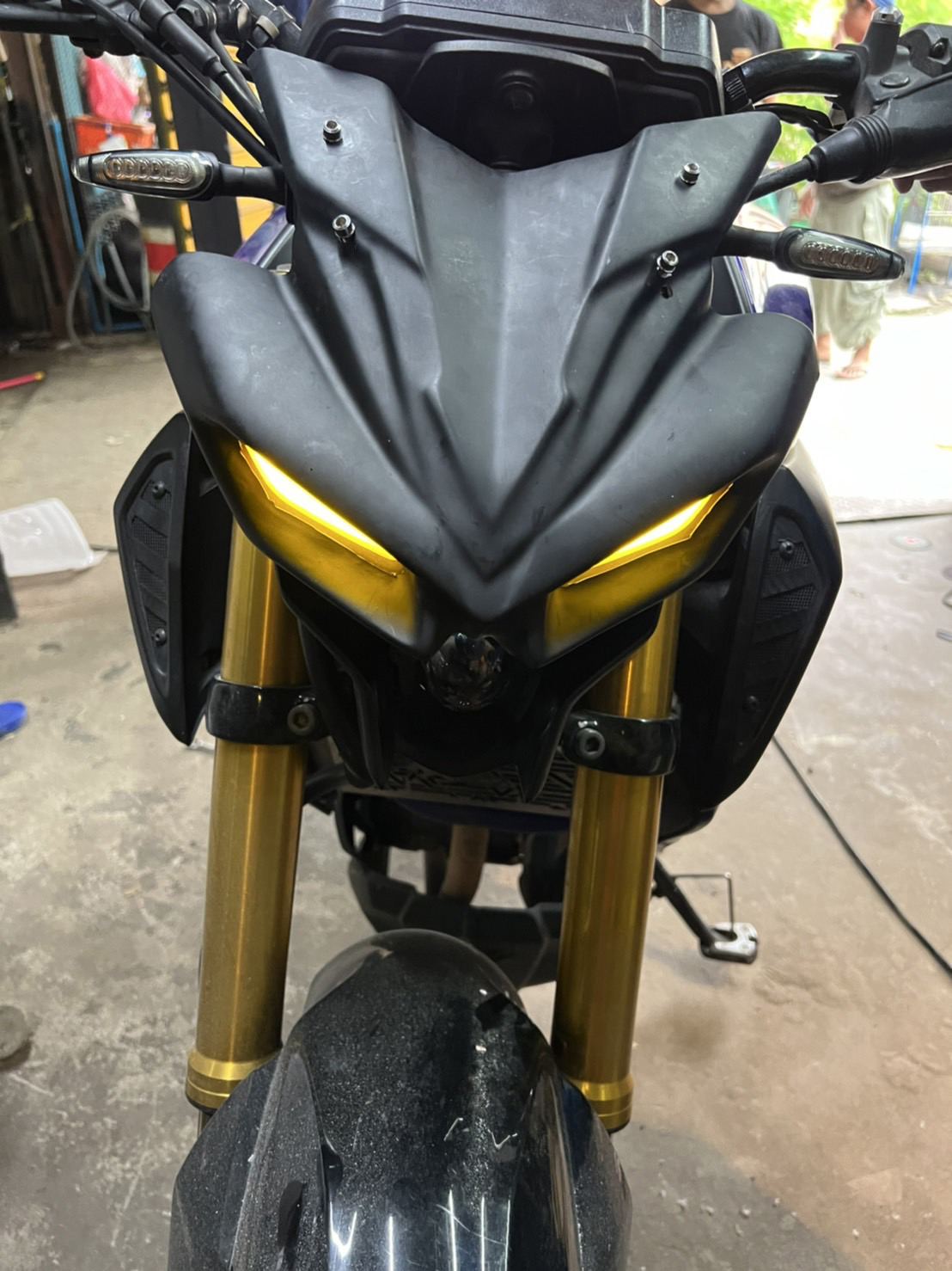 ครอบหน้าMT15 ทรงDevil