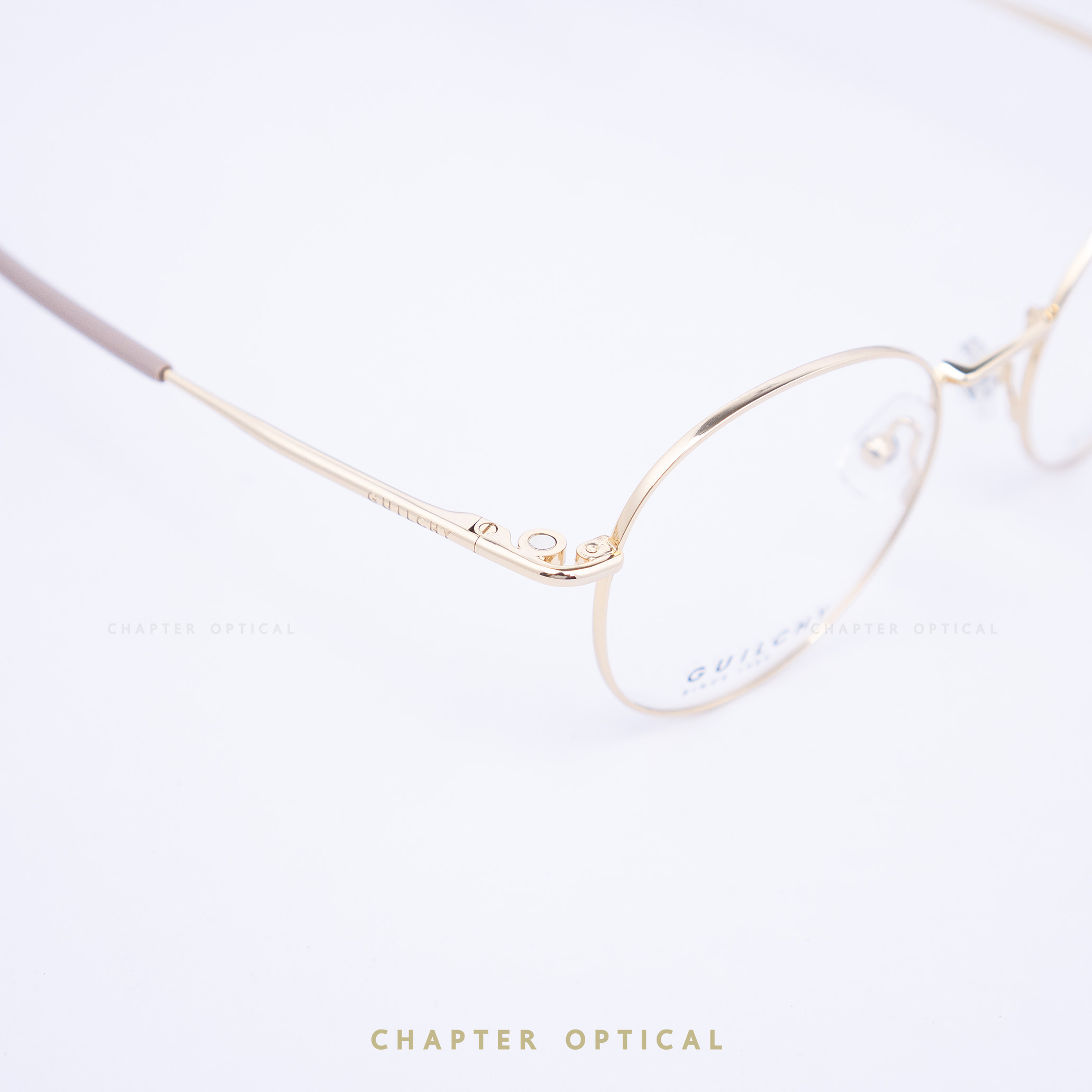 กรอบแว่นตา GUILCHY รุ่น MS-1-C03 แว่นไทเทเนียมพร้อมคลิปออนแม่เหล็ก Polarized