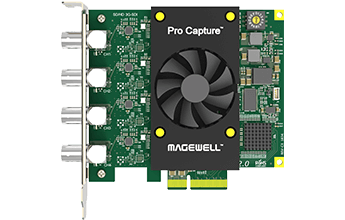 Magewell Pro Capture Quad SDI | Four-channel HD capture card