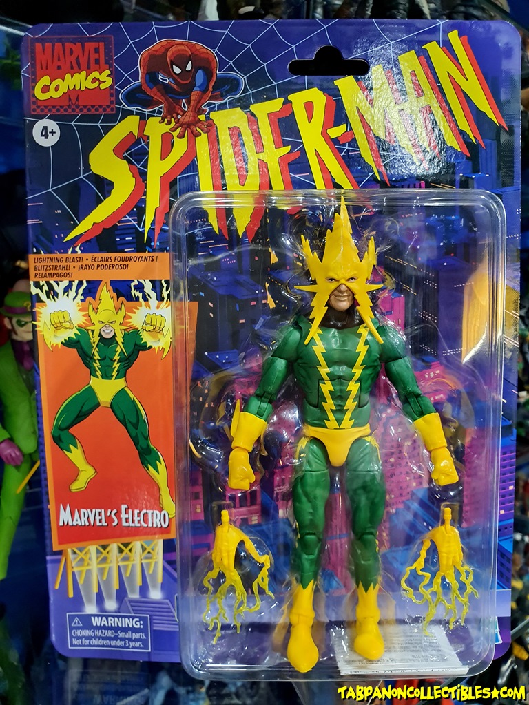 [2020.07] Hasbro Marvel Legends Classics Spider-Man Series Electro 6.5-Inch Action Figure
