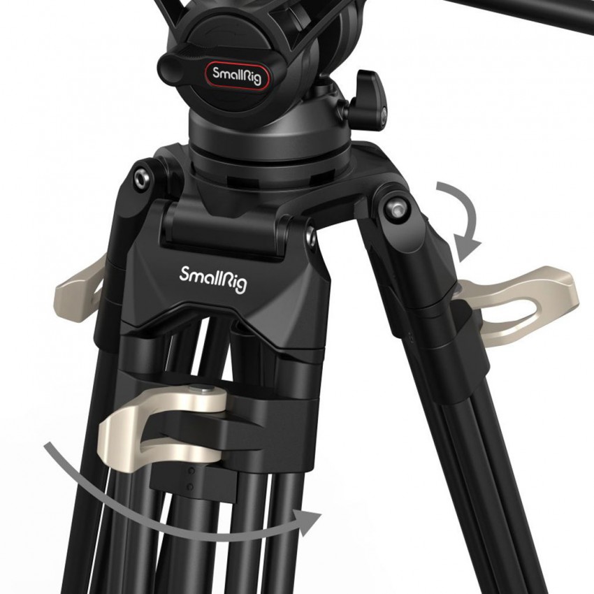 SmallRig 3751 Heavy-Duty Fluid Head Tripod AD-01 ประกันศูนย์ไทย