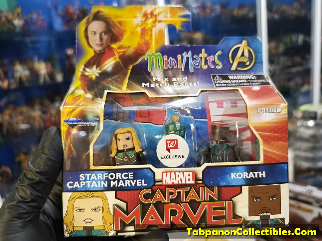 Minimates Marvel Captain Marvel Movie Starforce Captain Marvel and Korath (Walgreen Exclusive)