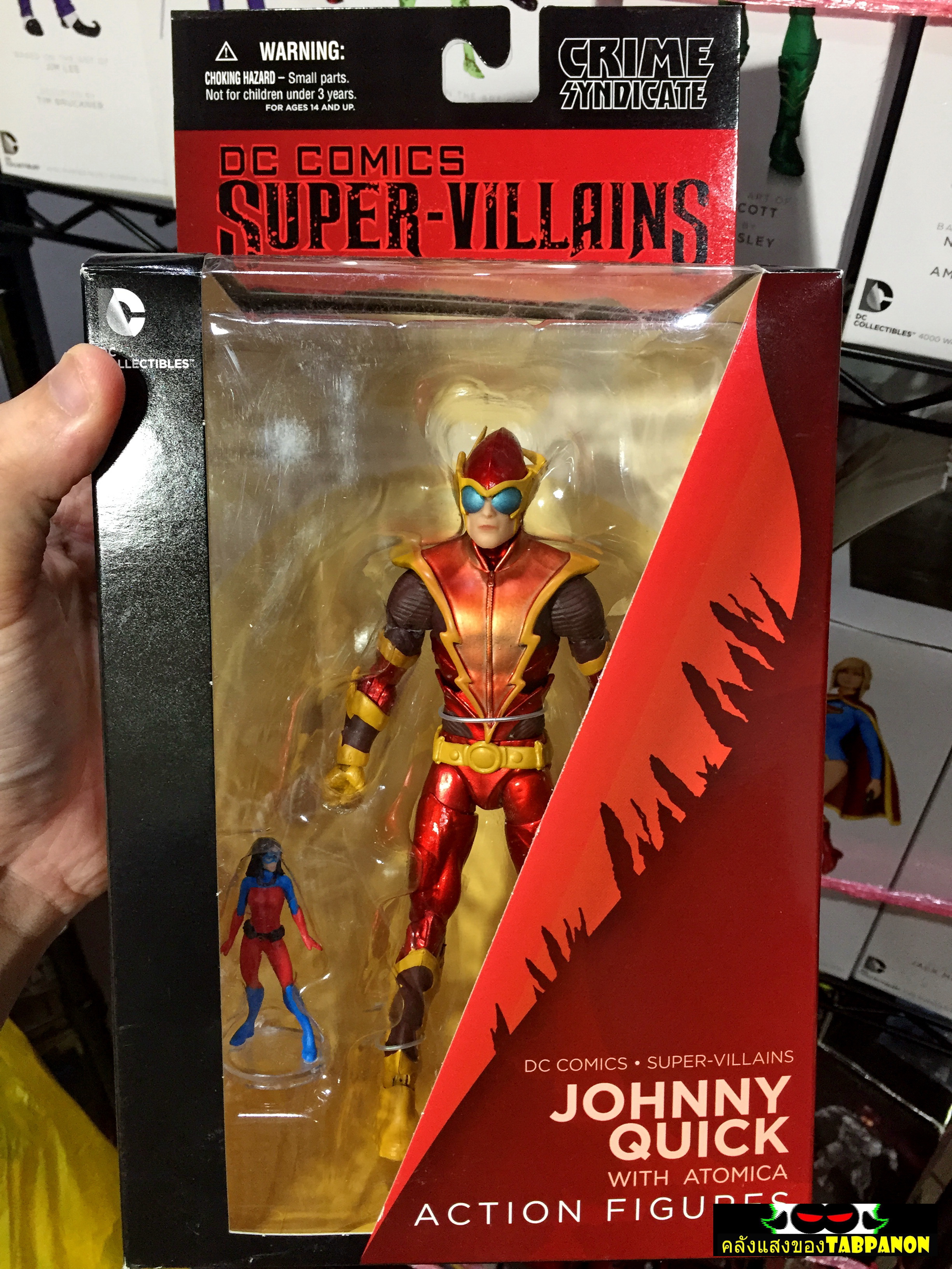 [2014.06] DC Collectibles New 52 Super-Villains Ctime Syndicate Johny Quick & Atomica (สีซีด)