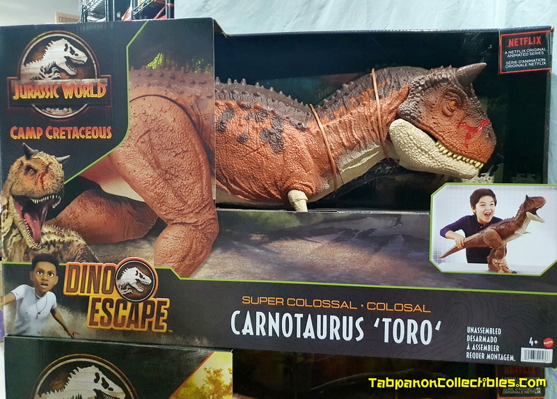[2021.06] Mattel Jurassic World Camp Cretaceous Super Colossal Carnotaurus Toro (39-Inch/ 99cm)