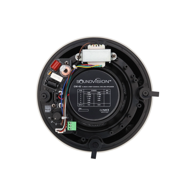 SOUNDVISION CNI-62 ลำโพงติดเพดาน แบบ Coaxial ขนาด 6 นิ้ว แบบ 2 ทาง 30 วัตต์