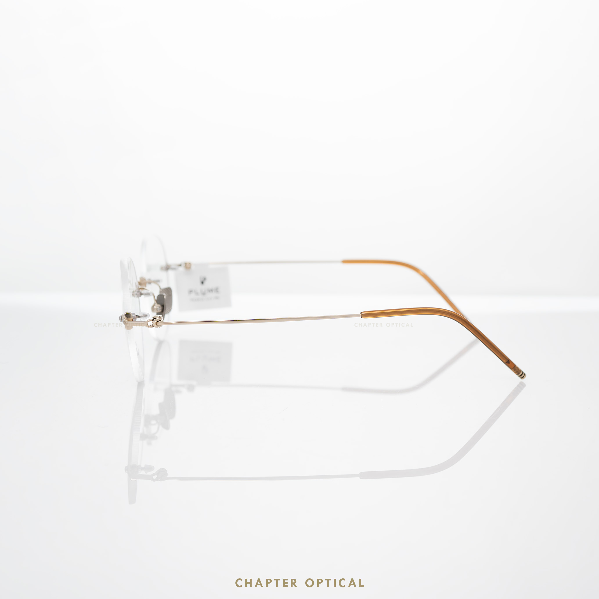 กรอบแว่นตาแบรนด์ PLUME รุ่น P-2976-C3 แบรนด์เกาหลีใต้แท้ สินค้านำเข้า