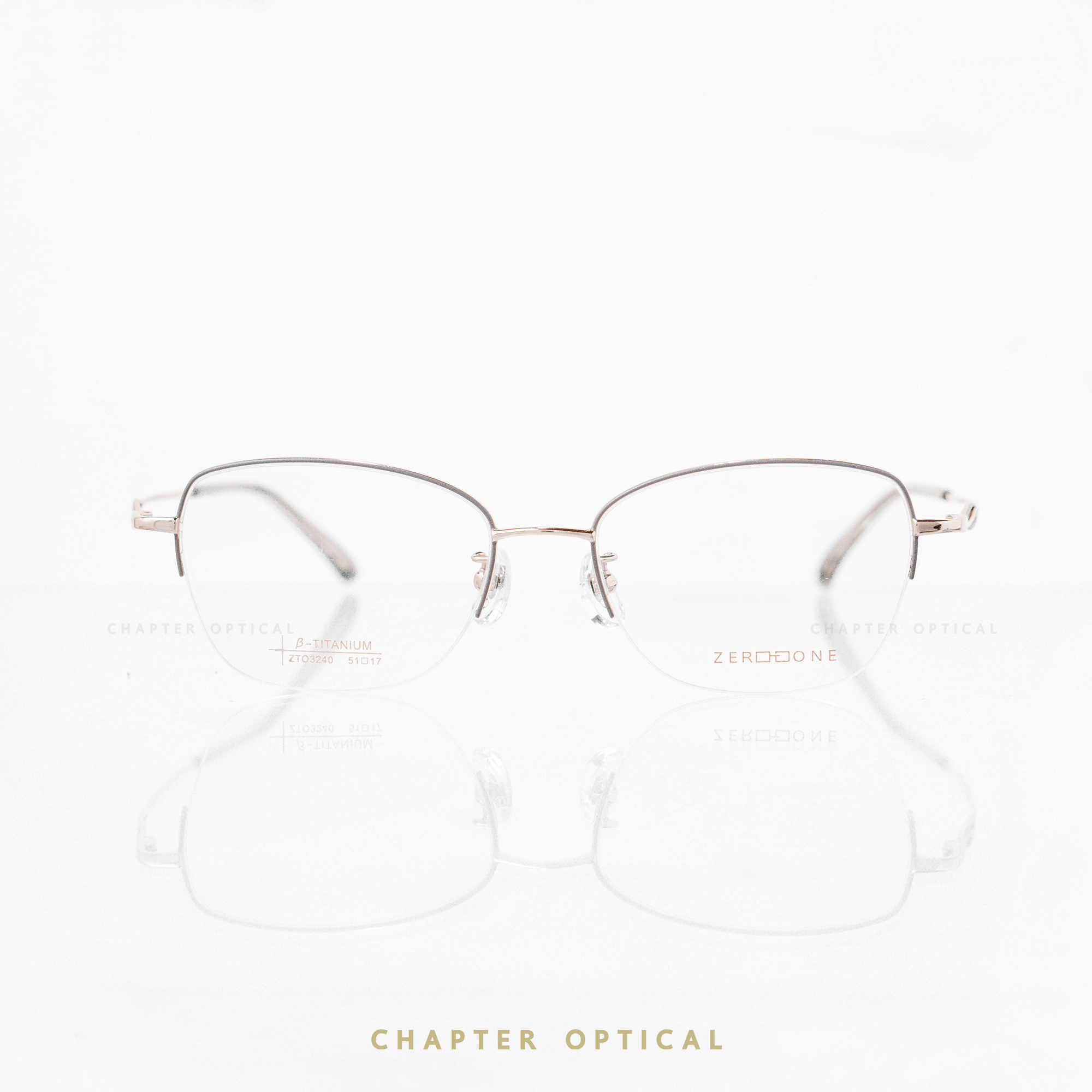 กรอบแว่น Zero To One รุ่น ZTO3240-C07-18