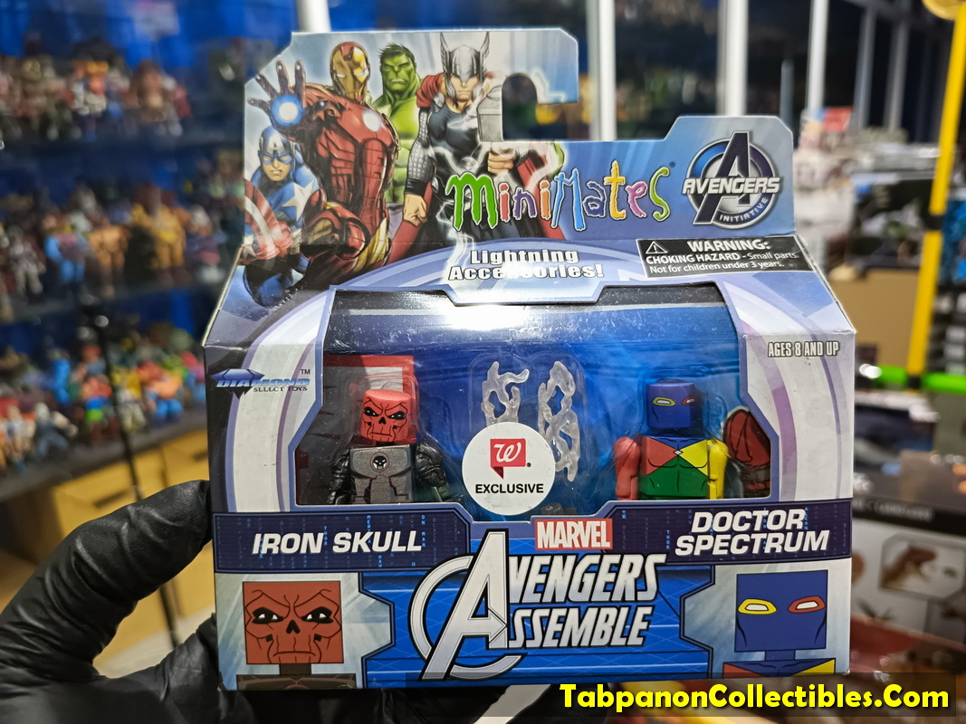 Minimates Marvel Walgreens S4 Iron Skull and Doctor Spectrum 2-Pack