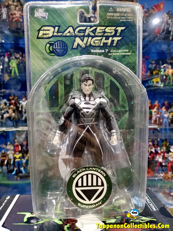 [2011.01] DC Direct Blackest Night Series 7 Black Lantern Superman Action Figure