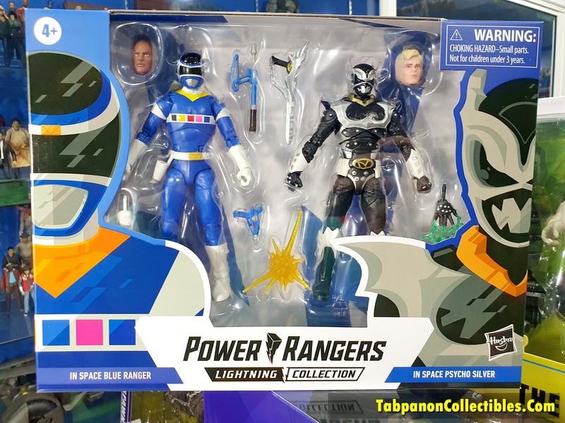 [2022.01] Hasbro Power Rangers Lightning Collection In Space Blue Ranger Vs. Silver Psycho Ranger 6-Inch Figure 2-Pack