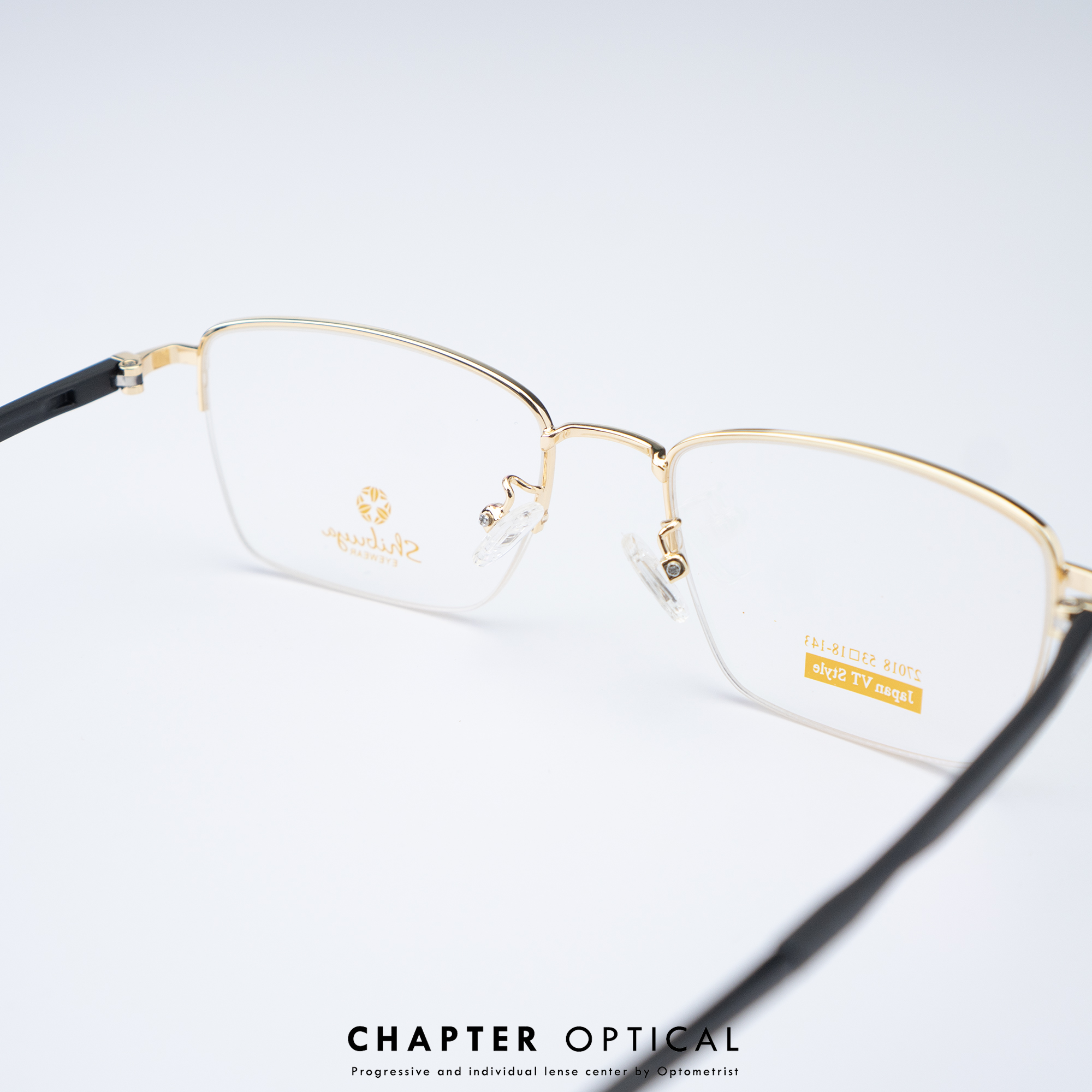 กรอบแว่นแฟชั่น รุ่น 27018 c3 ( พร้อมเลนส์สายต 1990 บาท )