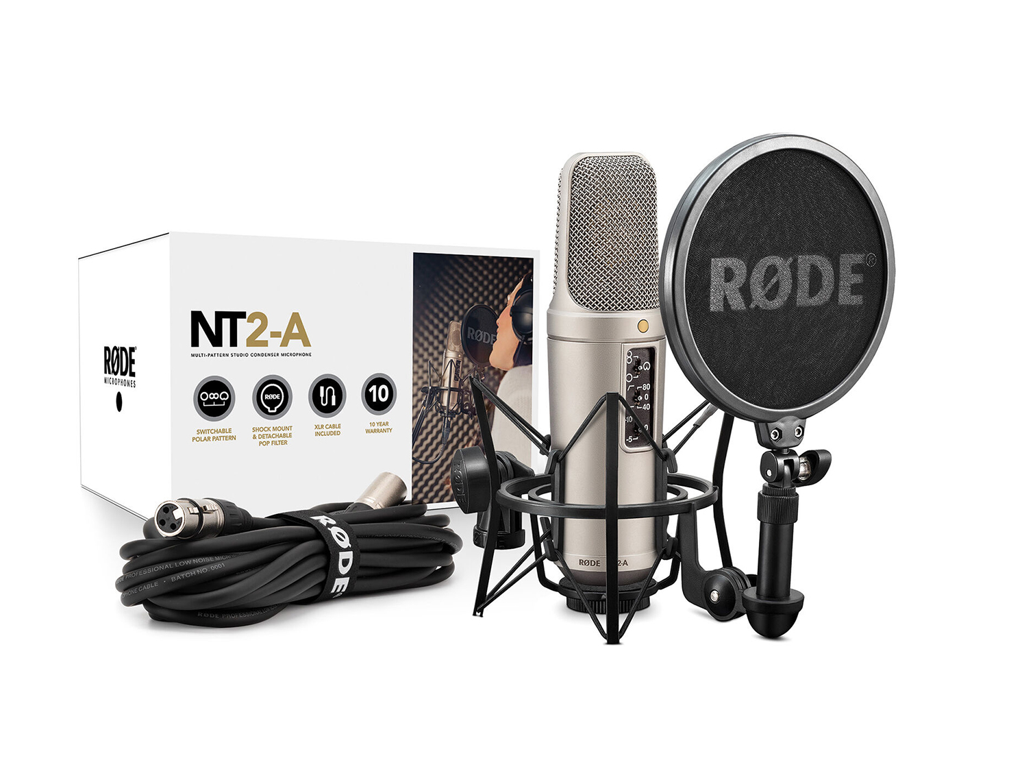 RODE : NT2-A ไมค์คอนเดนเซอร์ชนิด Multi-Pattern