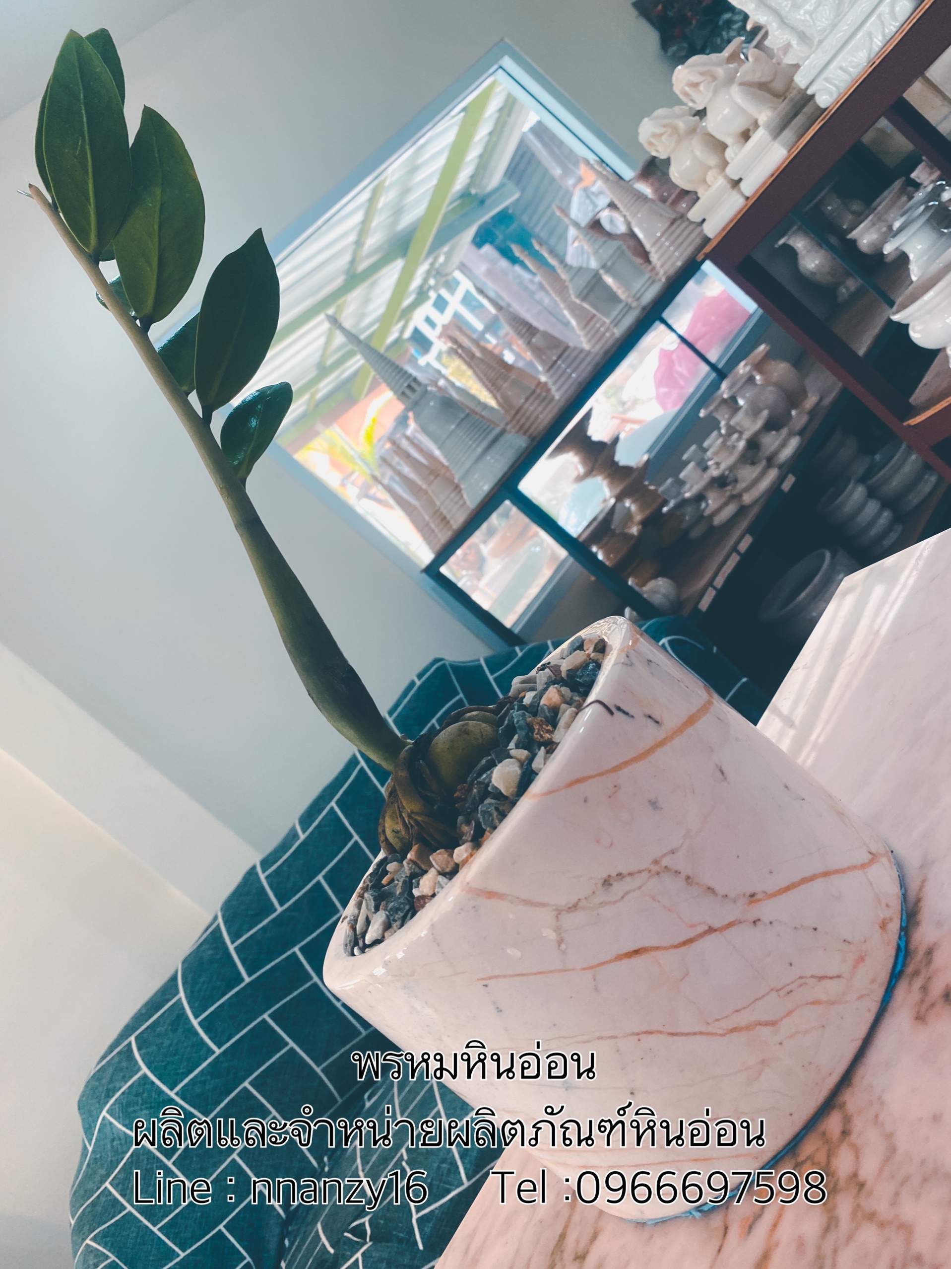 กระถางหินอ่อน