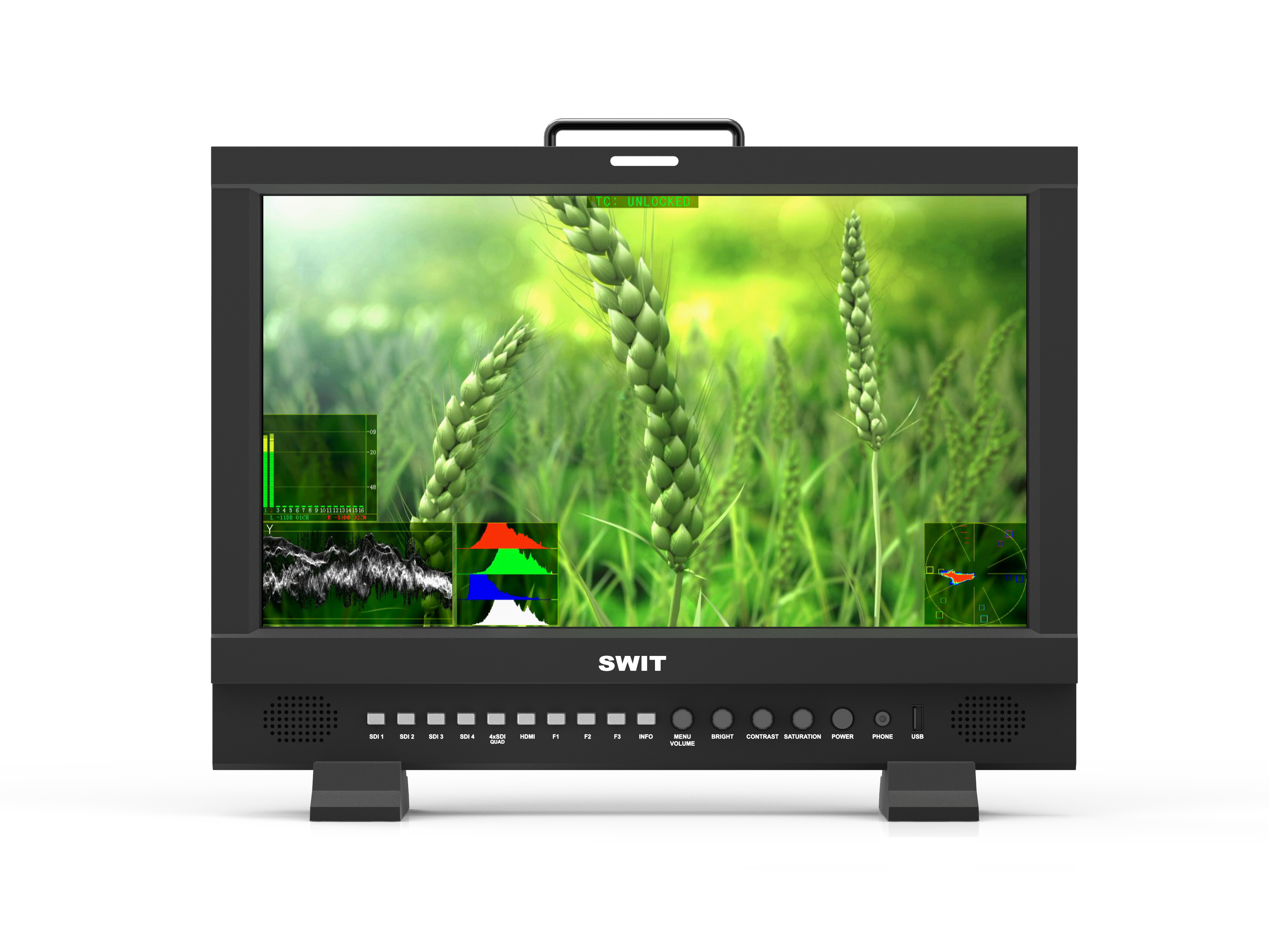 SWIT BM-U173 17.3-inch 4K 12GSDI Studio LCD Monitor