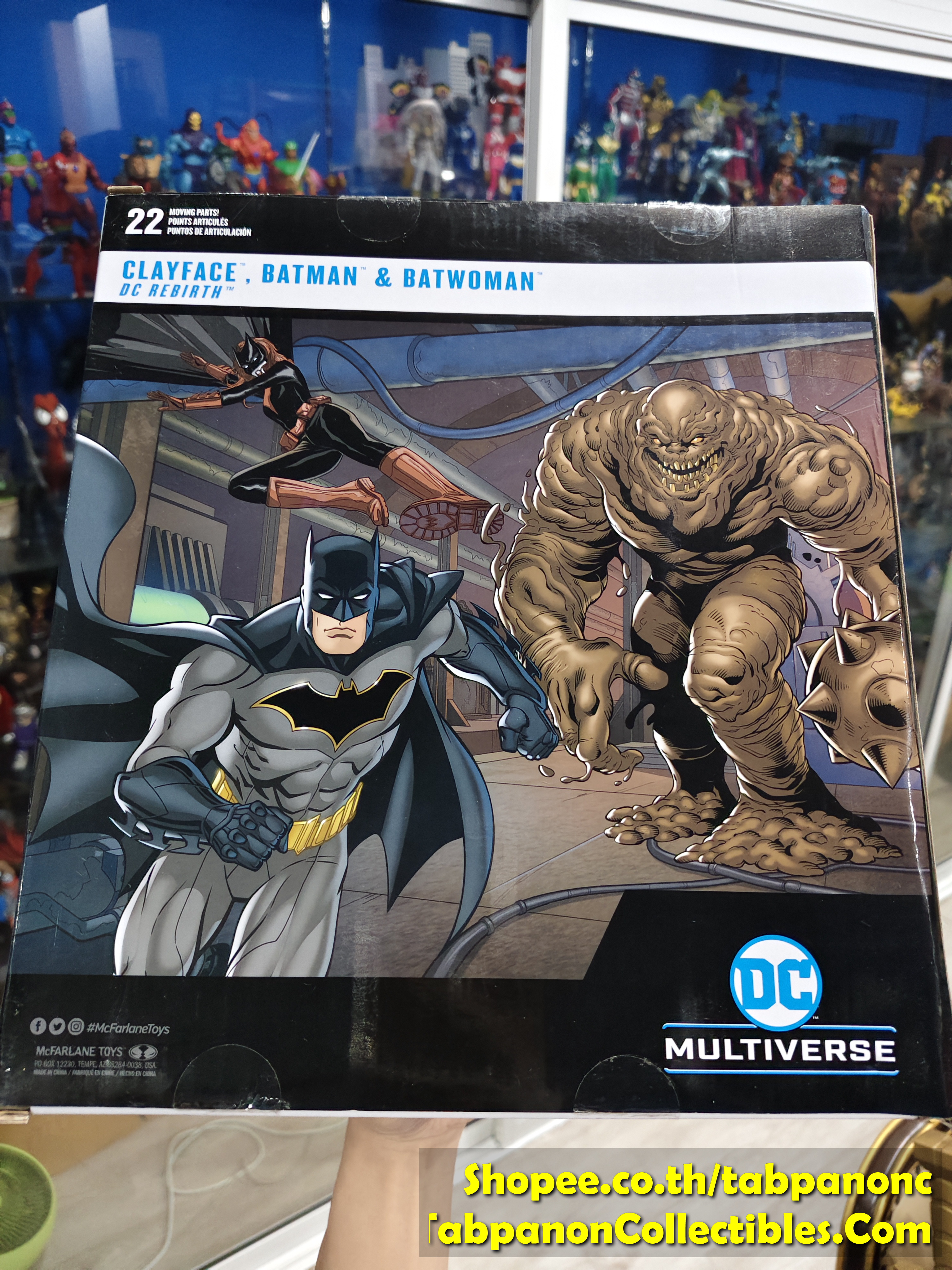 [2023.11] McFarlane DC Multiverse Clayface Batman & Batwoman 3pk, Gold Label, Amazon Exclusive