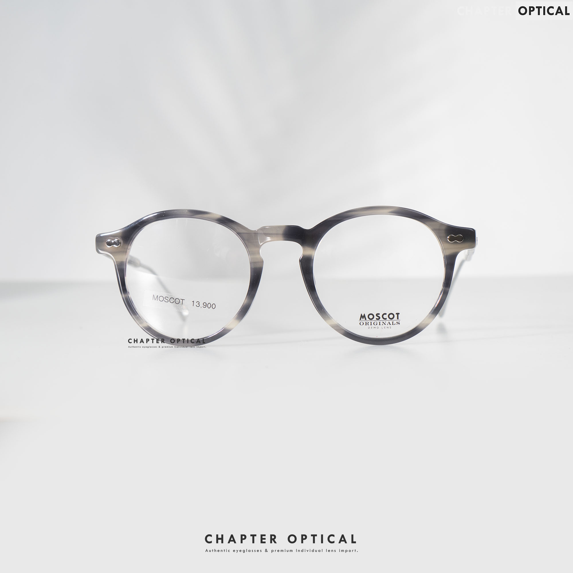 MOSCOT | MILTZEN TTSE สี GREY TORT / SILVER / Size 49