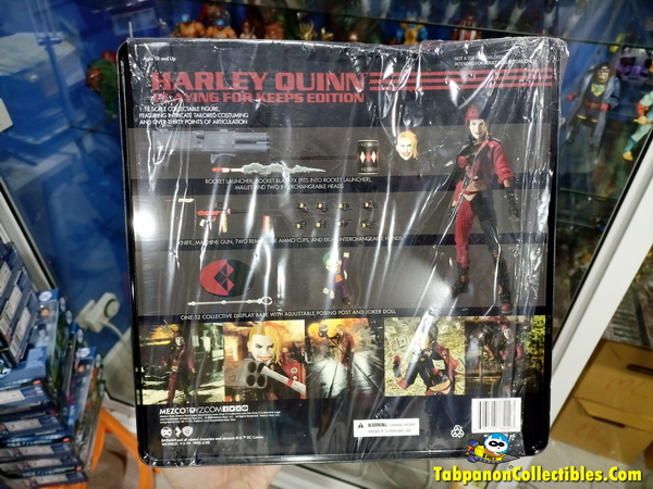 [2020.12] Mezco DC Comics Harley Quinnn Playing for Keeps One:12 Figure - PX (กล่องบุบ)