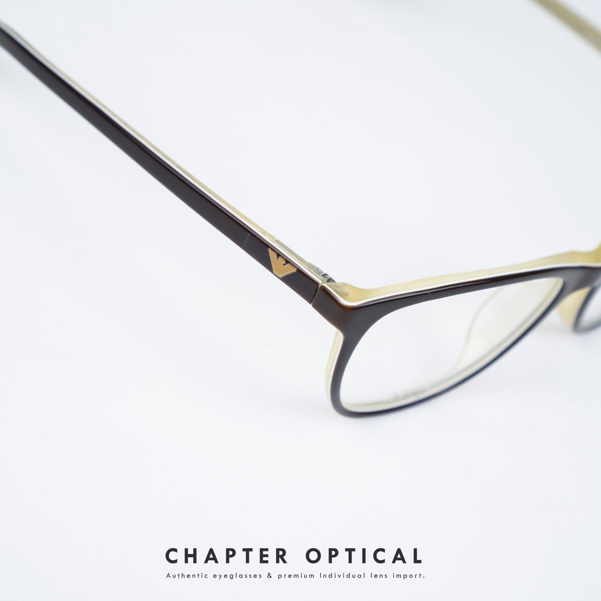 แบรนด์ Emporio Armani กรอบแว่นสายตารุ่น EA3075F-5480