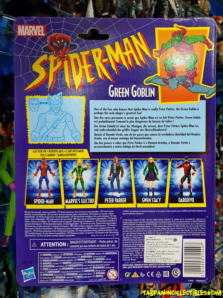 [2020.07] Hasbro Marvel Legends Classics Spider-Man Series Green Goblin Action Figure