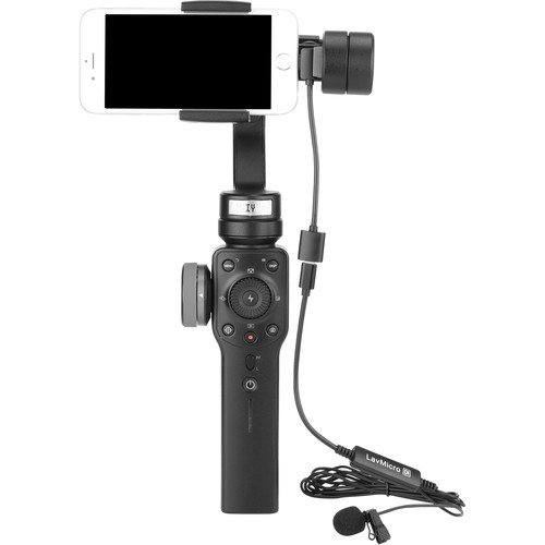 Saramonic SR-DITC80 Lightning Female Microphone Adapter Cable to Lightning Male with 90 degree for iPhone, iPad