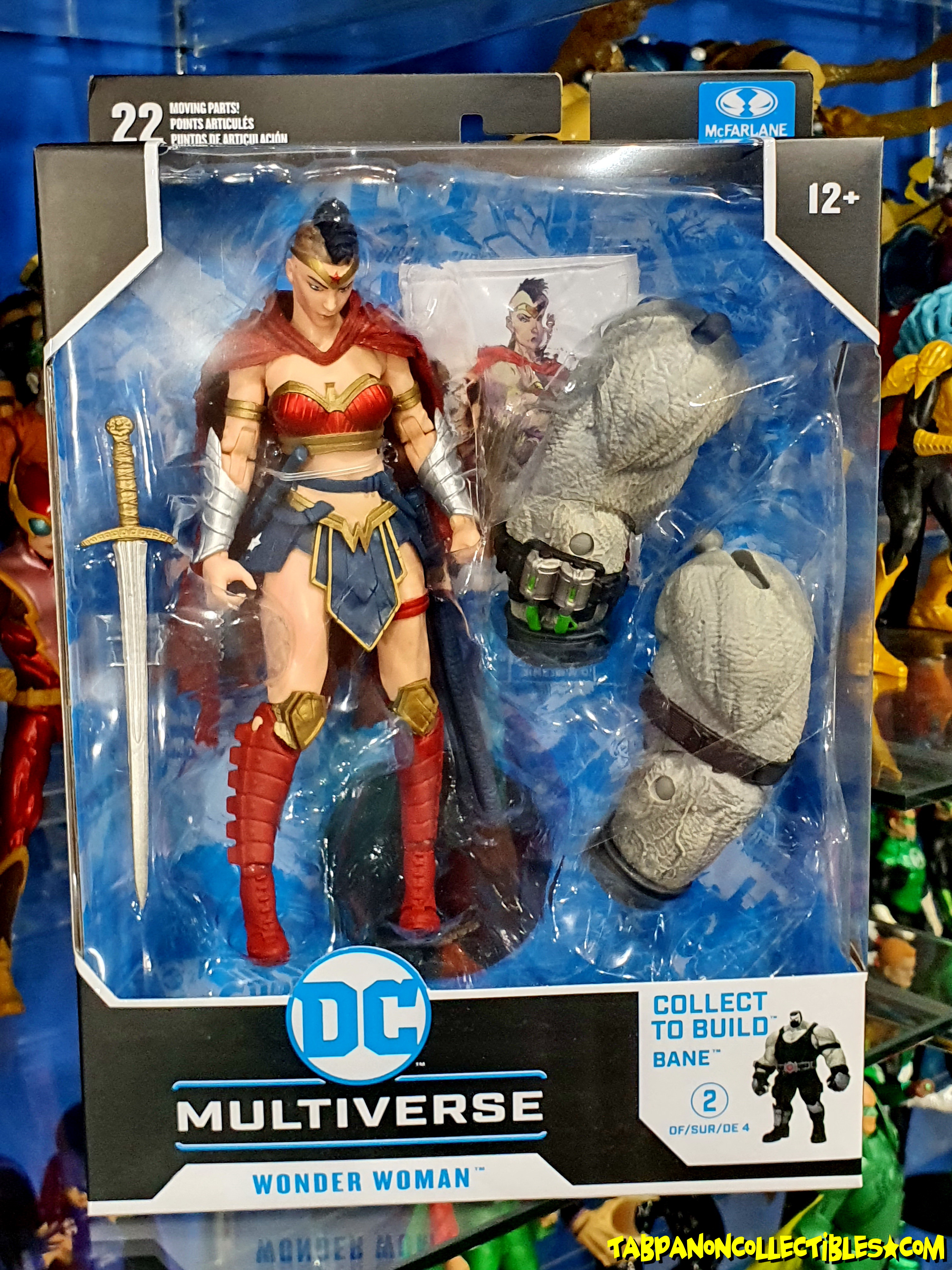 [2021.03] McFarlane DC Collector Wave 3 Last Knight Earth Wonder Woman 7-Inch Action Figure