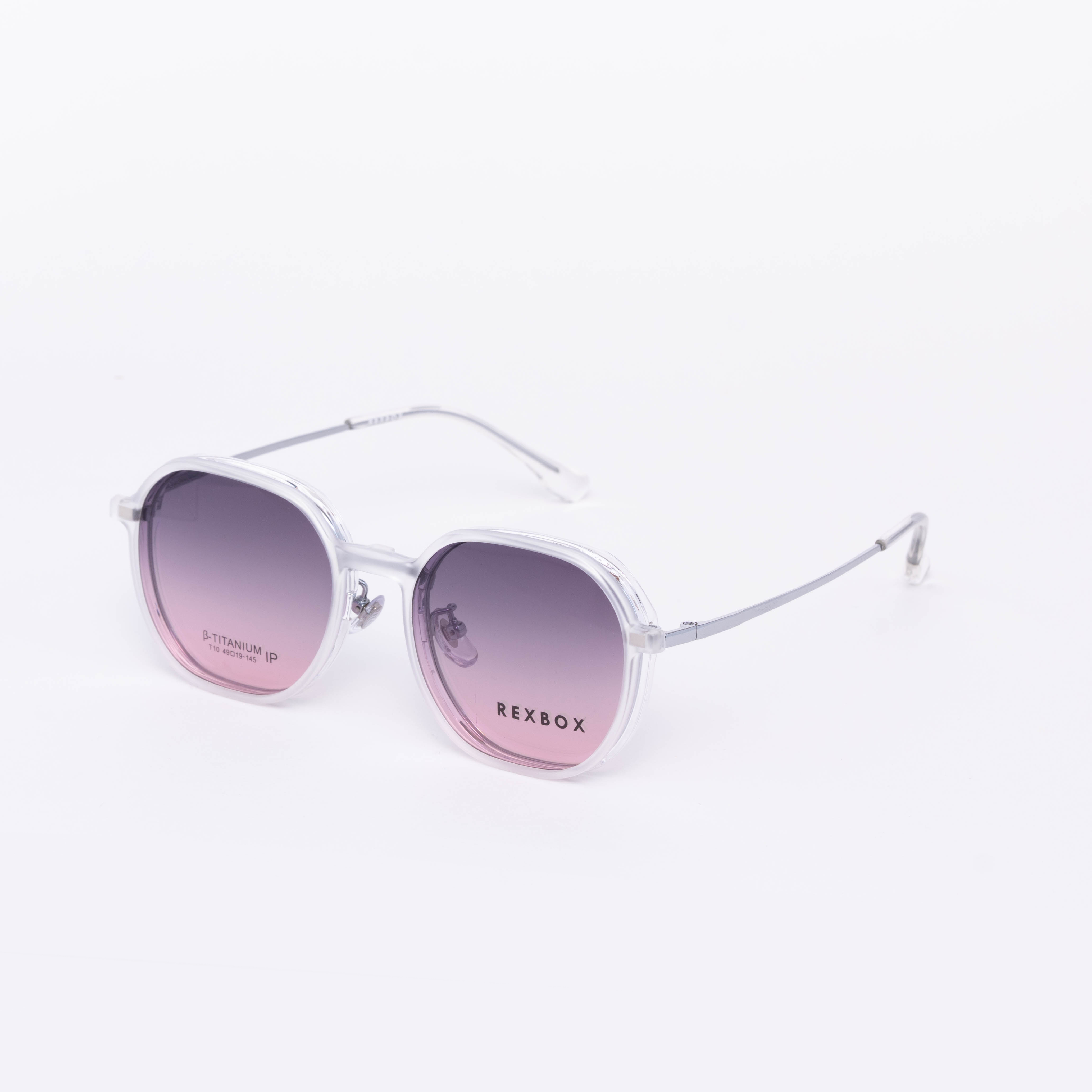 REXBOX รุ่น B-TITANIUM ไทเทเนียม น้ำหนักเบา ยืดหยุ่น พร้อมคลิปออน Polarized (T10-C4)