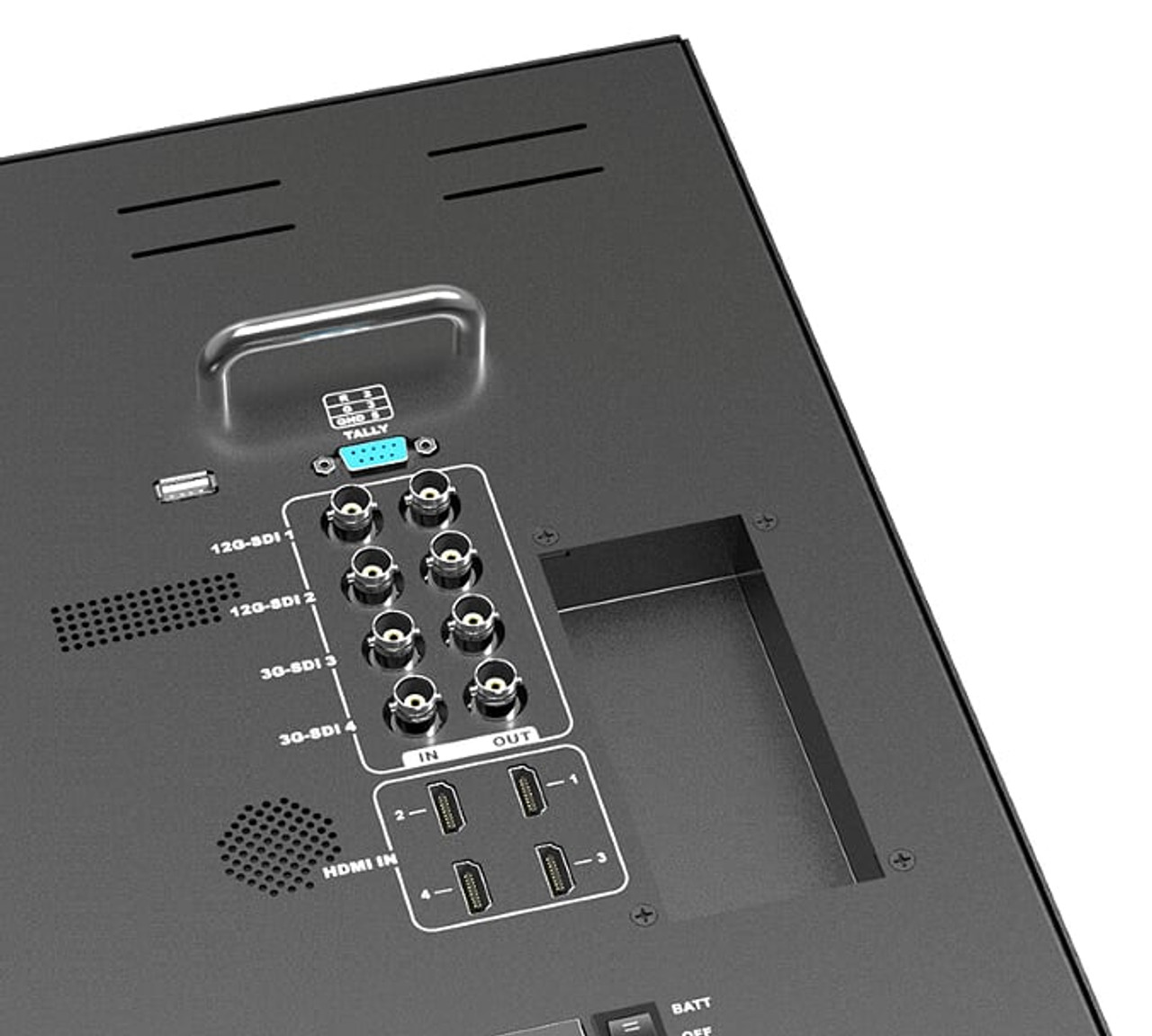 Lilliput BM280-12G 28 inch carry on 12G-SDI broadcast director monitor แครี่ออน จอมอนิเตอร์