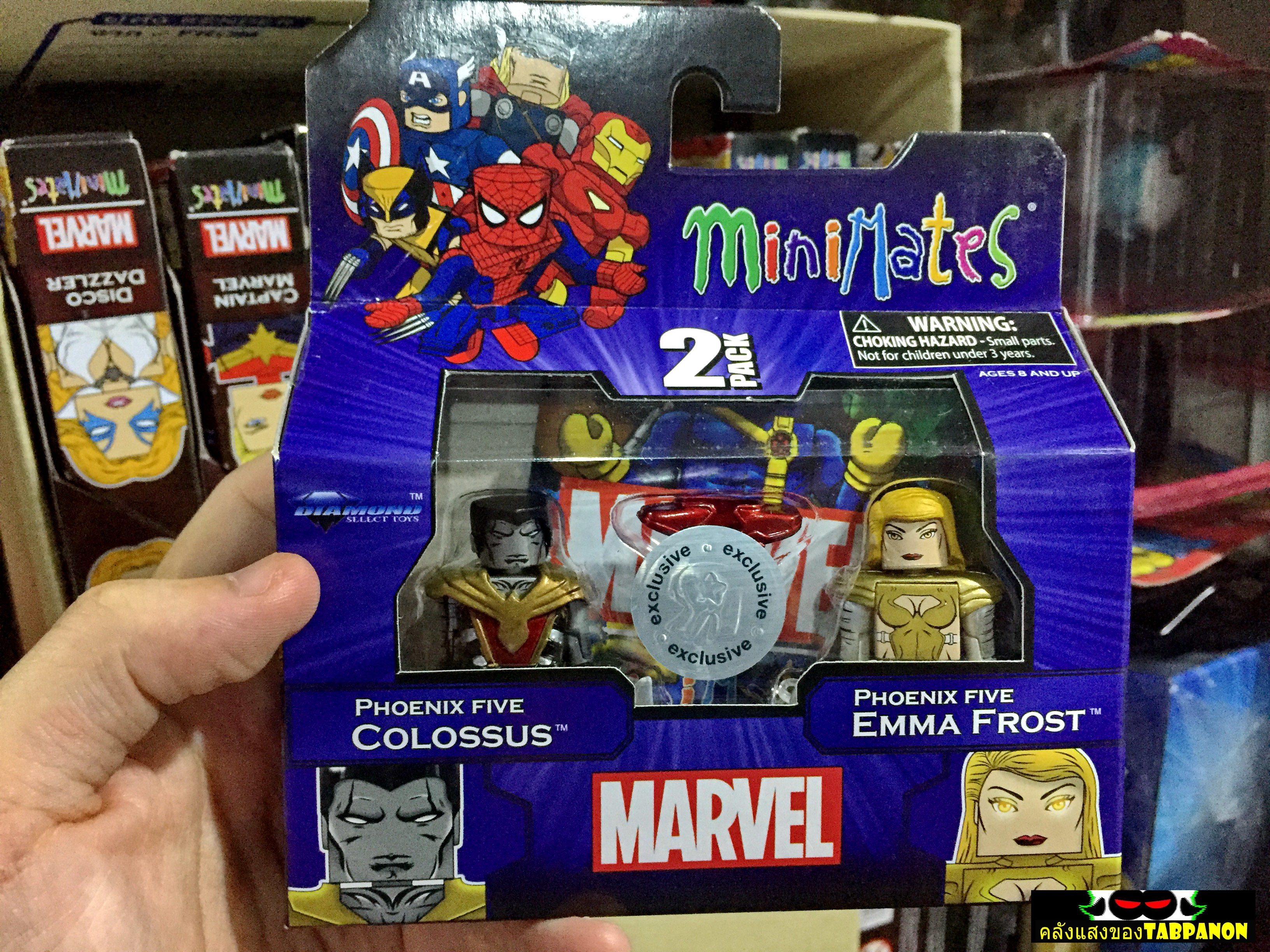 Marvel Minimates TRU16 - Phoenix Five Colossus & Phoenix Five Emma Frost