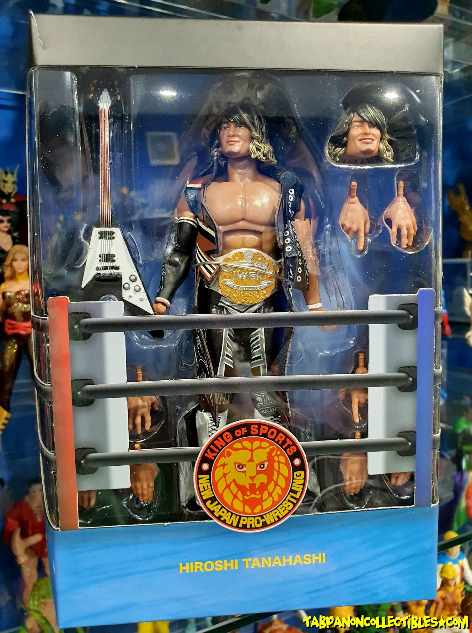 [2021.04] Super7 NJPW Ultimate Wave 1 Hiroshi Tanahashi 7-Inch Figure
