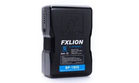 BP-190S Cool Black V mount Battery with USB output 5V/2A
