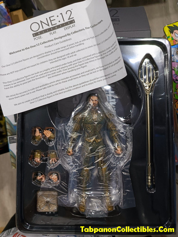 [2018.09] Mezco Justice League Movie Aquaman One:12 Collective Figure (used มือ2lสภาพดี)