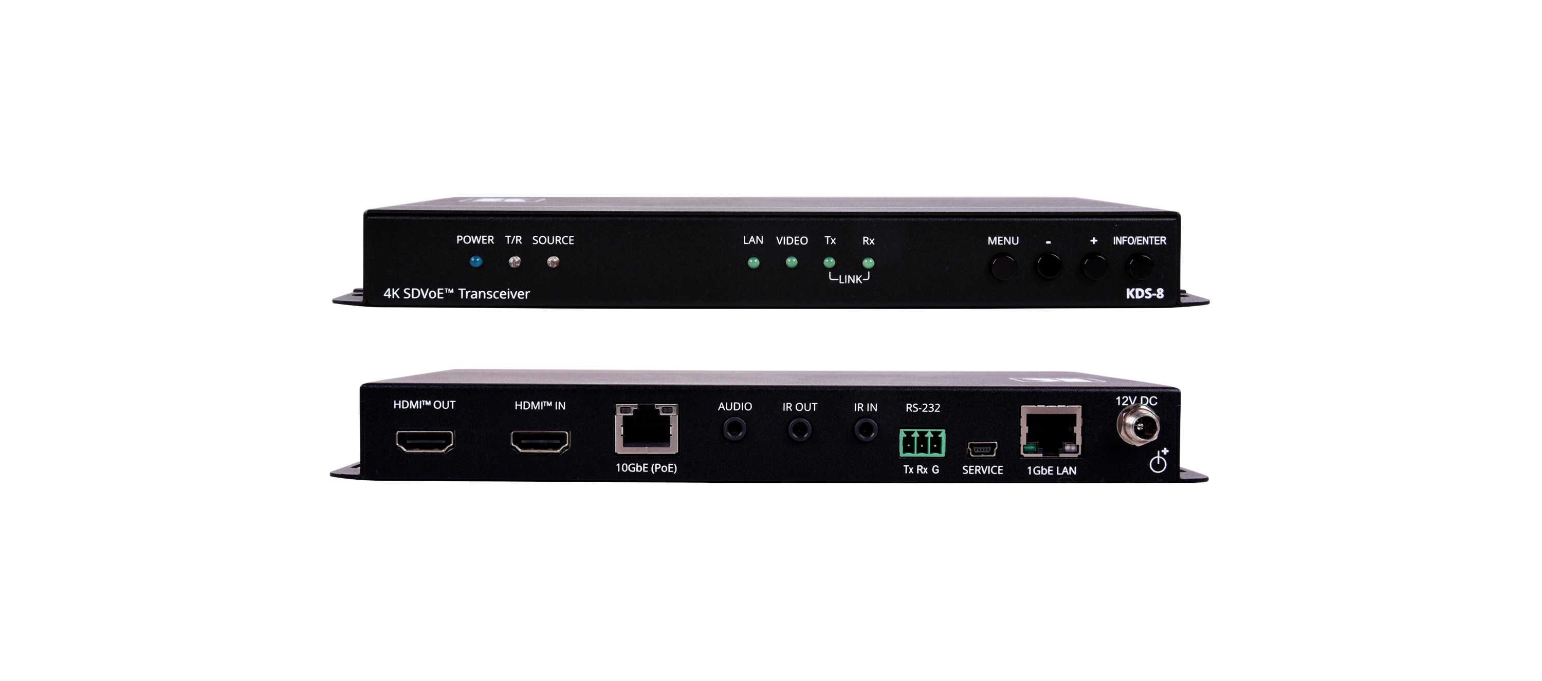 kramerav : KDS-8 Zero Latency 4K HDR SDVoE Video Streaming Transceiver over Copper