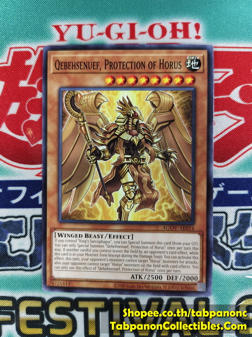 AGOV-AE014 Qebehsenuef, Protection of Horus (N)
