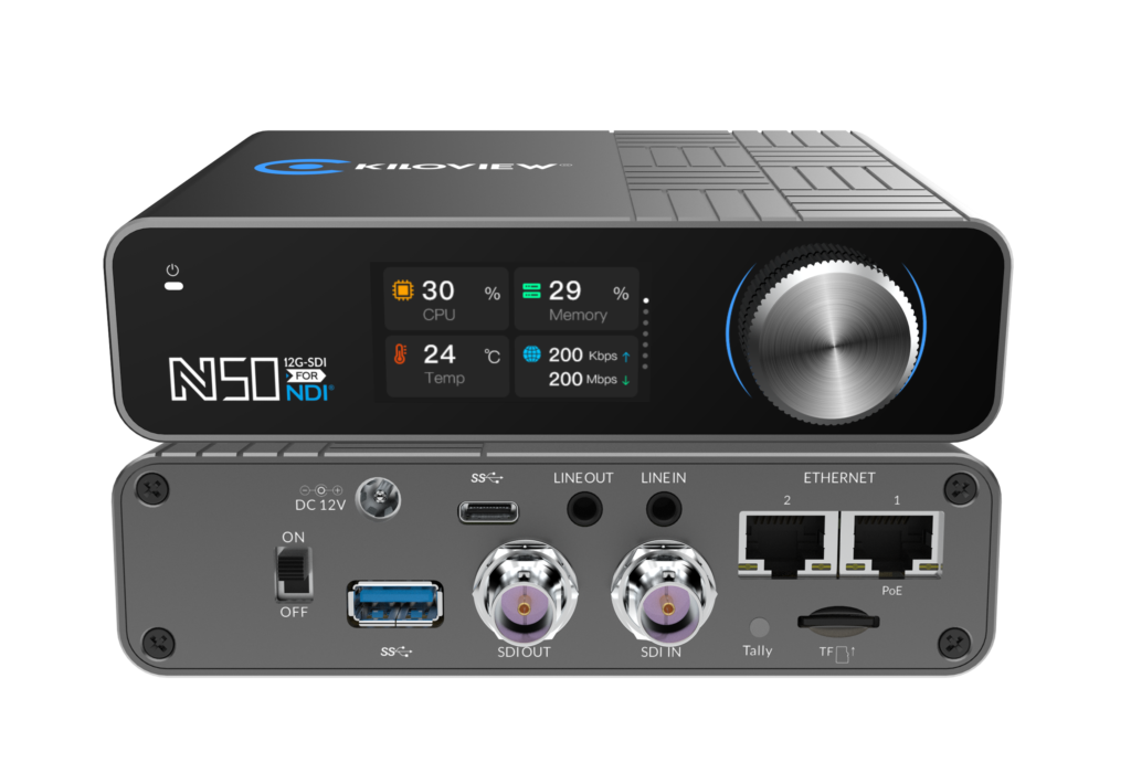Kiloview N50 12G-SDI to NDI Bi-Directional Converter